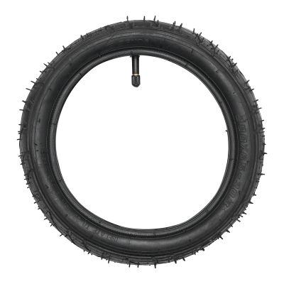 280x65-203 Pushchair Tyre and Inner Tube Set for Stroller, Thickened Rubber Wear-Resistant Outer Tire Compatible for 12 Inch Pram Dollies, Trolleys, Wagons, And More Wheels