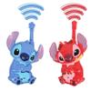 Lexibook, Disney Stitch, Walkies 3D Stitch and Leroy, 500M Range, 2 Channels Communication, Belt Clip, Blue, Red, TW18D view 2