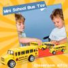 Restroma 8 Pcs School Bus Toy Pull Back School Bus Yellow Car Bus for Boys Girls Kids Birthday Gifts Classroom Rewards, 3 Style view 3