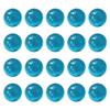 ECYC 20 Pcs 16mm Blue Glass Marbles, Round Glass Marble Vase Fillers for Marble Runs Home Decoration view 1