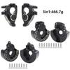 F10 Axle Brass Weights Steering Knuckles Front and Rear Portal Cover for 1/10 RC Crawler Vanquish VRD VS4-10 Phoenix LCG Upgrade (3 in 1) view 2
