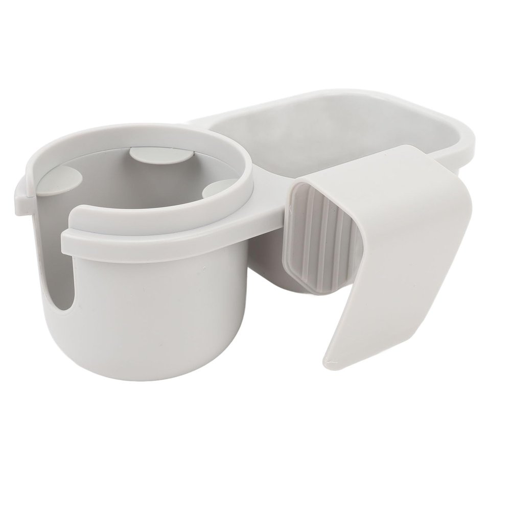 2 in 1 Car Seat Cup Holder, Securely Install Cup & Snack Holder Anti Slip Toddler Carseat Accessories for Childrens Drinks, Snacks, Easy to Clean, User Friendly Design
