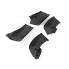 Winglets Wings Spoiler Fxed for Ducati Streetfighter V4 V4S V4SP 2018-2024 V2 2018-2024 Motorcycle Winglet Wing Kit Carbon Fiber Color (Matte Black) view 3