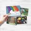 Ambassador Games: Mindful Living - Meditation Friends Cards - 30 Giant Self-Empowerment Cards, Daily Mediation & Messages, Animal Themed, Kids 4+ view 2