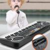 61 keys piano keyboard, Electronic Digital Piano with Built-In Speaker Microphone, Portable Keyboard Gift Teaching for Beginners, electric piano for kids, Birthday Gift for Children view 2