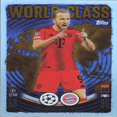Match Attax 2024 2025 Harry Kane Limited Edition Trading Card