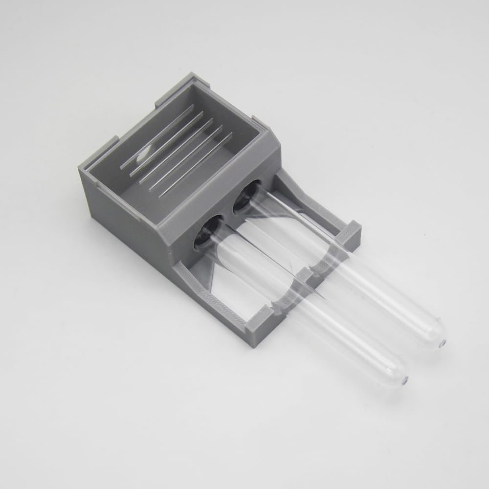 3D Printed Test Tube nest, New Backyard ant Workshop ant nest ant Castle Boutique ant nest Garden, More Convenient for observing Ants, Adding Fun (Gray)