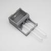 3D Printed Test Tube nest, New Backyard ant Workshop ant nest ant Castle Boutique ant nest Garden, More Convenient for observing Ants, Adding Fun (Gray) view 1