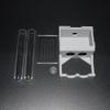 3D Printed Test Tube nest, New Backyard ant Workshop ant nest ant Castle Boutique ant nest Garden, More Convenient for observing Ants, Adding Fun (Gray) view 3