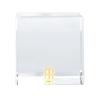 Acouto Glass Prism 50mm Prism for Science Experiment Office Desktop Physics S S Catcher Photography Prism view 2