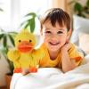 Animal Hand Puppets 11 Inch Sea Turtle Plush Dinosaur Animals Hand Puppet Toys Role-Play Toy Puppets for Kids Storytelling Imaginative Pretend Play Teaching Preschool(Duck) view 4