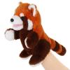 Animal Hand Puppets 11 Inch Sea Turtle Plush Dinosaur Animals Hand Puppet Toys Role-Play Toy Puppets for Kids Storytelling Imaginative Pretend Play Teaching Preschool(Red Panda) view 1