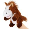 Animal Hand Puppets 11 Inch Sea Turtle Plush Dinosaur Animals Hand Puppet Toys Role-Play Toy Puppets for Kids Storytelling Imaginative Pretend Play Teaching Preschool(Horse) view 1