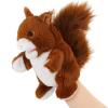Animal Hand Puppets 11 Inch Sea Turtle Plush Dinosaur Animals Hand Puppet Toys Role-Play Toy Puppets for Kids Storytelling Imaginative Pretend Play Teaching Preschool(Squirrel) view 1