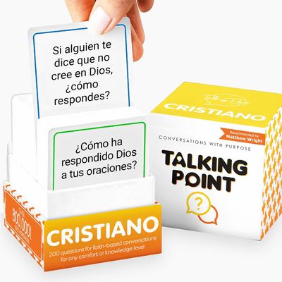 200 Conversation Cards for Christians Game - Cristiano en espaol - Explore Your Faith, Have Fun on Family Games, Bible Study or Youth Groups - Perfect for Church Groups, Couples Game Night - Spanish