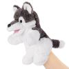 Animal Hand Puppets 11 Inch Sea Turtle Plush Dinosaur Animals Hand Puppet Toys Role-Play Toy Puppets for Kids Storytelling Imaginative Pretend Play Teaching Preschool(Wolf) view 1