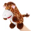 Animal Hand Puppets 11 Inch Sea Turtle Plush Dinosaur Animals Hand Puppet Toys Role-Play Toy Puppets for Kids Storytelling Imaginative Pretend Play Teaching Preschool(Giraffe) view 1