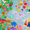 Glo Pals Fun Fillers Sensory Play Accessories Pack, Themed Accessories for Sensory Bins (Explore + Learn) - Valentine Day Gift view 1