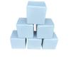 6 Soft Cubes 8'': Educational Soft Play Building Blocks Set for Babies Toddlers and Children Foam Construction Equipment for Indoor and Outdoor Open Play & Learning (Baby Blue) view 1