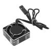 CCYLEZ ESC Motor Cooling Fan, 19000rpm RC Car Cooling Fan Lightweight and Stable 25mm High Temperature for Upgrade (Silver) view 2