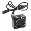 CCYLEZ ESC Motor Cooling Fan, 19000rpm RC Car Cooling Fan Lightweight and Stable 25mm High Temperature for Upgrade (Silver) view 3