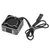 CCYLEZ ESC Motor Cooling Fan, 19000rpm RC Car Cooling Fan Lightweight and Stable 25mm High Temperature for Upgrade (Silver) view 4