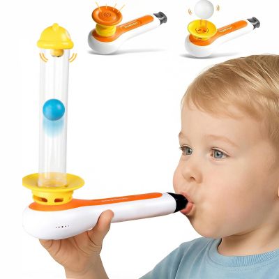 TOP BRIGHT 3in1 Sensory Toys for Toddlers Autism, Montessori Toddler Toys for 3 4 5 Year Old with Whistle, Ball Blowing, Floating Blow Pipe Balls Birthday Gift