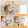TOP BRIGHT 3in1 Sensory Toys for Toddlers Autism, Montessori Toddler Toys for 3 4 5 Year Old with Whistle, Ball Blowing, Floating Blow Pipe Balls Birthday Gift view 3