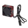 CCYLEZ ESC Motor Cooling Fan, 19000rpm RC Car Cooling Fan Lightweight and Stable 25mm High Temperature for Upgrade (Red) view 1