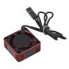 CCYLEZ ESC Motor Cooling Fan, 19000rpm RC Car Cooling Fan Lightweight and Stable 25mm High Temperature for Upgrade (Red) view 2