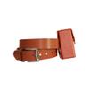 Yusei's Deck Box & Belt Replica, 80 Size, Hard Shell, Faux Leather, Belt Loop, Compatible with Yu-Gi-Oh!, Magic: The Gathering, Poke TCG and others (Yusei Brown - 80 Sleeve Size Deck Box, Large) view 3