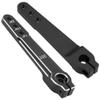 2Pcs ShareGoo Aluminum 2.0inch 25T Servo Arm Horn Long Steering Servo Arms Compatible with Futaba Savox Xcore HL HSP HD Power Rc Servos for RC Airplanes RC Plane Car (Black) view 2