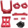 Aluminum X-Maxx Motor Mount Upgrade Parts for 1/5 X-Maxx 6S 8S,1/6 XRT 8S RC Car, Replacement of # 7760 (Red) view 4