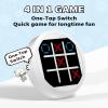 ShenMaster 4-in-1 Tic Tac Toe Electronic Game, Handheld Puzzle Game,Portable Travel Games for Kids & Adults Ages 3+,Board Games Gift Idea for Brain Training and Memory Growth view 2