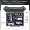 Lykus Titan AT200 Waterproof Hard Case for DJI Avata 2,Goggles 3,RC Motion 3,FPV Remote Controller 3, Support Up to 7 batteries [CASE ONLY] view 2
