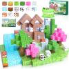 100PCS Magnetic Blocks for Kids, Magnetic Blocks for Kids Ages 4-8, Magnetic Building Blocks Montessori Educational Learning Toys Forest Animal Theme, Sensory Construction Toy for Boys Girls Gifts view 1