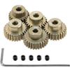 7075 Aluminum Alloy 48P 3.175mm Pinion Gear Sets Motor Gears Fit 3.175mm (1/8-Inch) Shaft & 7075 Aluminum Alloy 48P 3.175mm Pinion Gear Sets Motor Gears Fit 3.175mm (1/8-Inch) Shaft view 2