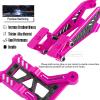 RcarmubWow RC Aluminium Wing Mount & Wheelie Bar Set Upgrades Part for 1/8 Typhon 6S BLX,Kraton 6S BLX,Outcast 6S BLX,Notorious 6S BLX,Talion 6S BLX,Replace #AR320347 #AR320366,Pink view 4