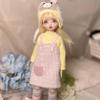 1/6 BJD Doll Kawaii Doll Ball Joint Doll Handmade Makeup Cute 11.8 Inches Collectible Cartoon Dress up Dolls Best Gift (T) view 2