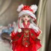 1/6 BJD Doll Kawaii Doll Ball Joint Doll Handmade Makeup Cute 11.8 Inches Collectible Cartoon Dress up Dolls Best Gift (W) view 2