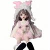 1/6 BJD Doll Kawaii Doll Ball Joint Doll Handmade Makeup Cute 11.8 Inches Collectible Cartoon Dress up Dolls Best Gift (F) view 1