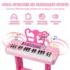 Tucraew Kids Piano, 37 Keys Toddler Piano Keyboard Toy Electronic Musical Instrument Educational Toy with Microphone, 2 Speakers, Record Playback, Christmas Birthday Gift for 3+ Years Old view 2