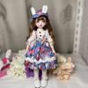 1/6 BJD Doll Kawaii Doll Ball Joint Doll Handmade Makeup Cute 11.8 Inches Collectible Cartoon Dress up Dolls Best Gift (M) view 2