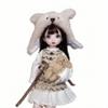 1/6 BJD Doll Kawaii Doll Ball Joint Doll Handmade Makeup Cute 11.8 Inches Collectible Cartoon Dress up Dolls Best Gift (C) view 1