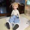 1/6 BJD Doll Kawaii Doll Ball Joint Doll Handmade Makeup Cute 11.8 Inches Collectible Cartoon Dress up Dolls Best Gift (C) view 3