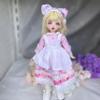 1/6 BJD Doll Kawaii Doll Ball Joint Doll Handmade Makeup Cute 11.8 Inches Collectible Cartoon Dress up Dolls Best Gift (J) view 3