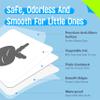 2 PCS Baby Visual Stimulus Cards, Double-Sided High Contrast Black and White Flashcards Sensory Developmental Montessori Cards Set for Newborn Boy Girl Baby Tummy Time (39 X 8) view 2