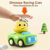 iPlay, iLearn Press Go Car Toys for Toddlers 1-3, Baby Animal Race Cars, Infant Play Car Set, Push Go Friction Dino Car for 6-9-12-18 Month, 1st Valentine Gift Easter Stuffer for 1-2 Years Old Boy Kid view 2
