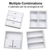 1:12 Miniature Doll Furniture Cabinet Miniature Household Accessories Decor 3D Wooden Dollhouse Furniture Puzzle DIY House Sets Puzzle Gift view 3