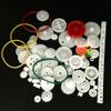 60PCS Small Gear Kit Plastic Gears Belt Pulley Single Gear Spindle Gear Small Motor Gears for DC Motor RC Car Robot Model Toy DIY Gear Replacement view 4